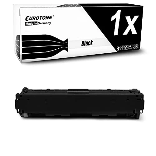 Tóner compatible Eurotone para HP CF210X – Negro – para HP LaserJet Pro 200 color M 251 n, HP LaserJet Pro 200 color M 251 nw