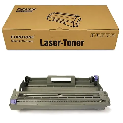 Unidad de batería Eurotone compatible con Brother DR-2100 – Negra – para Lenovo LJ 2200, Brother DCP-7030