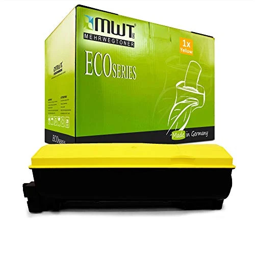 Cartucho de tóner reutilizable compatible con Kyocera TK-560 – Amarillo – para Kyocera ECOSYS P 6030 cdn, Kyocera FS-C 5300 DN