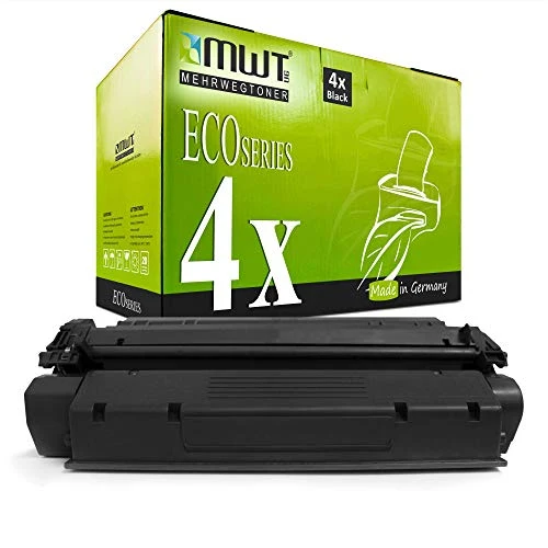 4 cartuchos de tóner Kraft Office Supplies compatibles con HP Q2624A – Negro