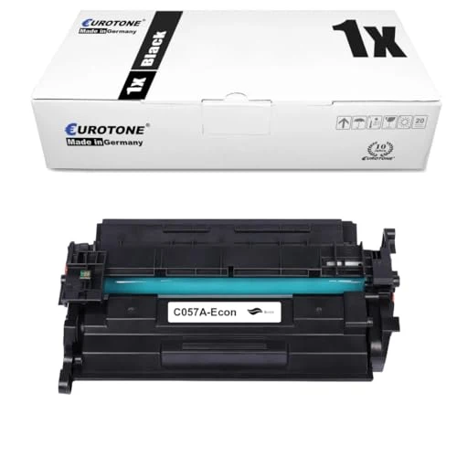 Tóner compatible Eurotone para Canon CRG057H – Negro – para MF443dw, MF445dw