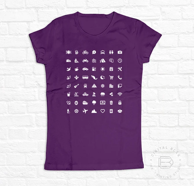 TRAVEL ICONS BLANCO Mujer