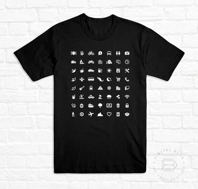 TRAVEL ICONS BLANCO Hombre