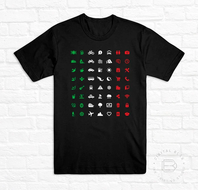 TRAVEL ICONS BANDERA Hombre