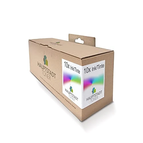 10 cartuchos de tinta Eurotone compatibles con Lexmark 100XL – Negro/Cian/Magenta/Amarillo