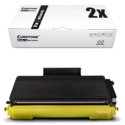 2 cartuchos de tóner Eurotone para Brother DR-3200 – Negro – para Brother DCP-8070 D, Brother DCP-8080 DN