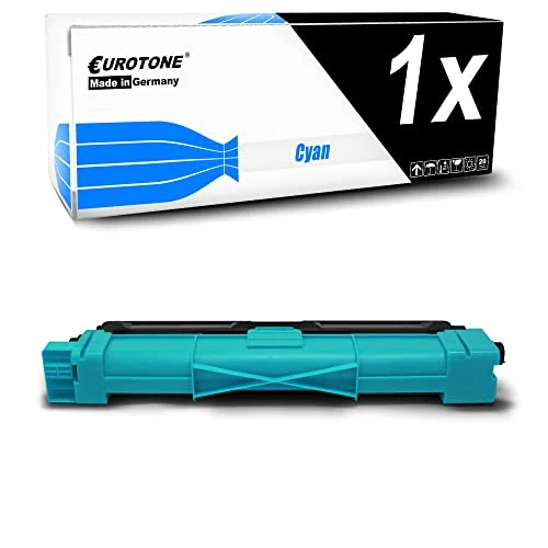 Tóner Eurotone compatible con Brother TN-243C – Cian – para Brother DCP-L 3510 CDW, Brother DCP-L 3517 CDW