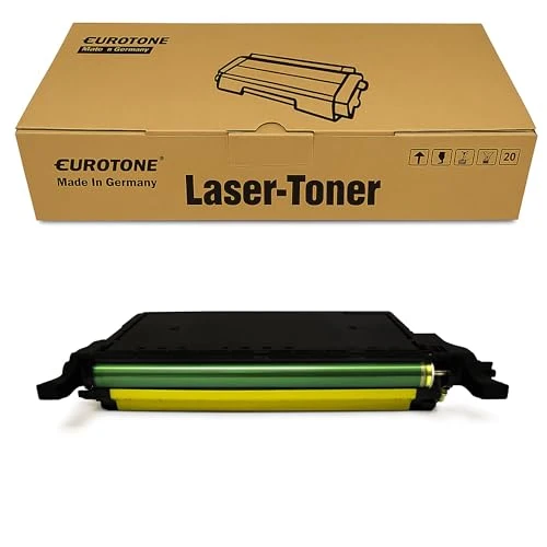 Tóner Eurotone compatible con Samsung CLT6092 – Amarillo