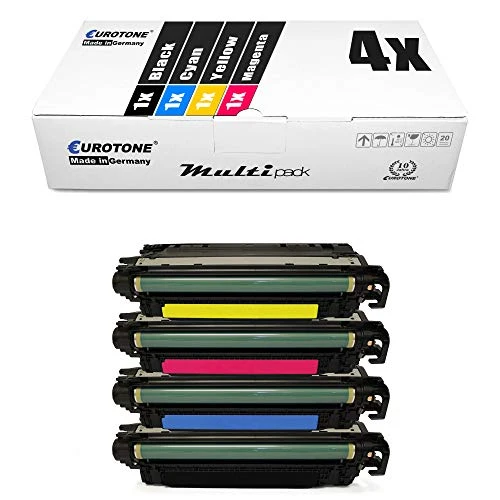 Tóner Eurotone compatible con HP CF360A – Negro/Cian/Magenta/Amarillo