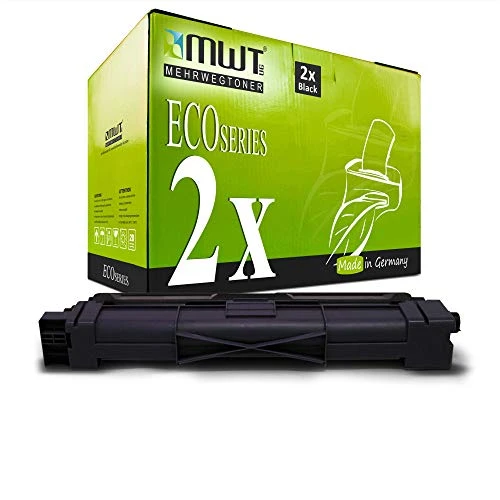 2 cartuchos de tóner reutilizables compatibles con Brother TN-241BK – Negro – para Brother DCP-9015 CDW, Brother DCP-9020 CDW
