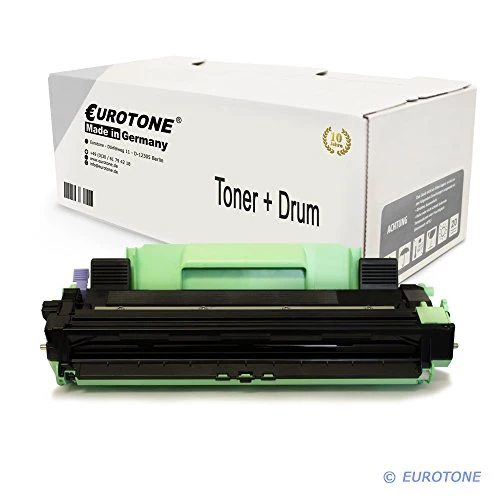Unidad de batería compatible con Eurotone para Brother DR-1050 – Negro – para Brother DCP-1510, Brother DCP-1510 E