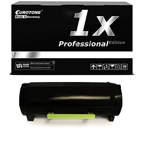 Tóner ET compatible con Lexmark 24B6213 – Negro – para Lexmark M 1140, Lexmark M 1140 plus