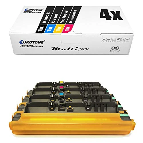 4 unidades de batería Eurotone compatibles con Brother 230CL – para Brother DCP-9010 CN, Brother HL-3000 Series