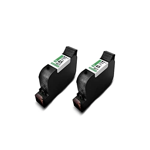 2 cartuchos de tinta Eurotone compatibles con HP 1175C – Negro – para 45XL, 51645AE