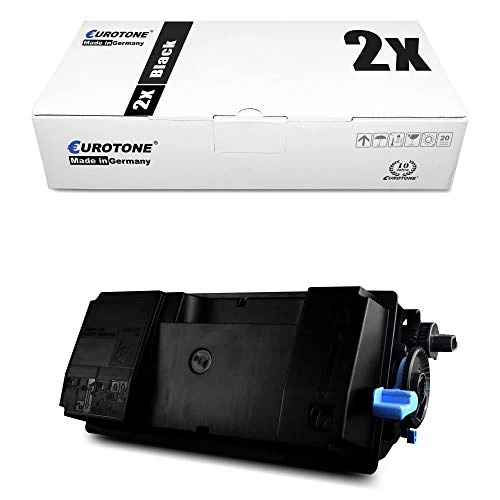 2 cartuchos de tóner Müller Printware para Kyocera TK-60 – Negro