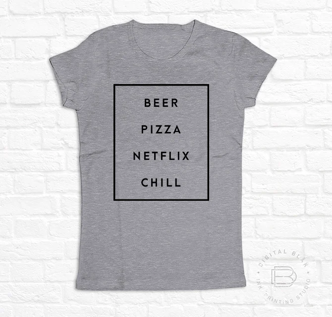 BEER, PIZZA, CHILL