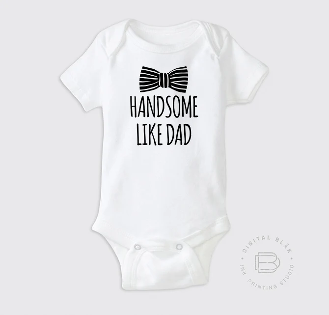 HANDSOME LIKE DAD Pañalero