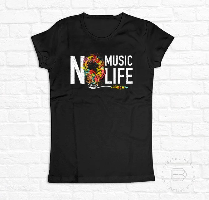 NO MUSIC NO LIFE Mujer