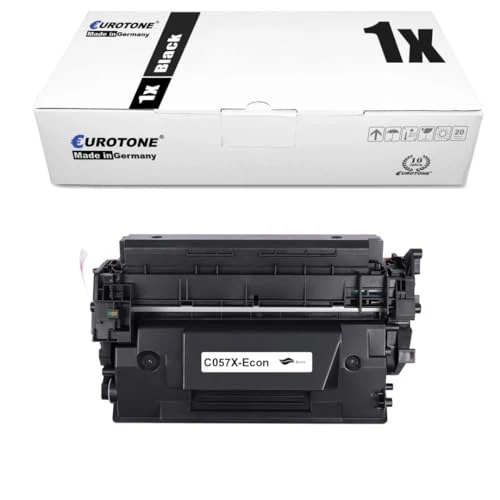 Tóner compatible Eurotone para Canon CRG057 – Negro – para 057H, MF445dw