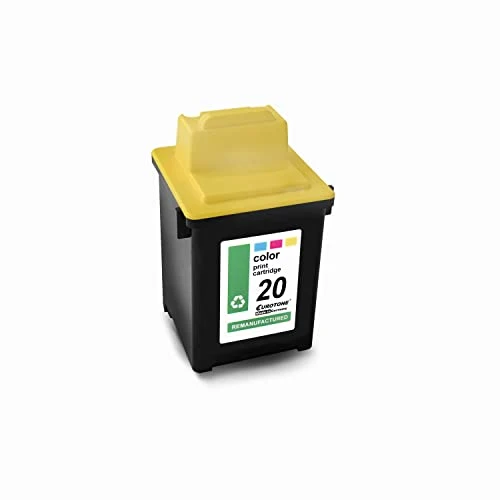 Cartucho de tinta Eurotone compatible con Lexmark 20XL – Multicolor – para HP OfficeJet 6000, HP OfficeJet Serie 6000