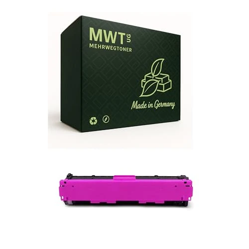 Cartucho de tóner reutilizable compatible con HP CF213A – Magenta – para HP LaserJet Pro 200 color M 251 n, HP LaserJet Pro 200 color M 251 nw