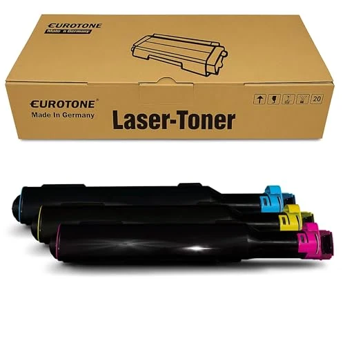 3 cartuchos de tóner Eurotone compatibles con Xerox 006R01263 – Cian/Magenta/Amarillo – para 7132, 7232
