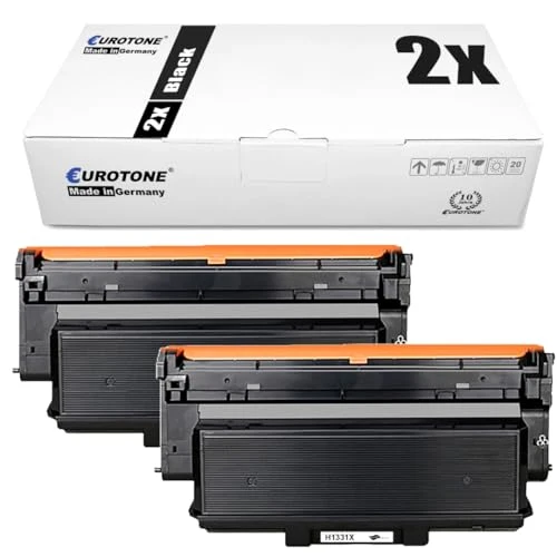 2 cartuchos de tóner Eurotone compatibles con HP W1331A – Negro – para HP Laser 408 dn, HP Laser MFP 432 fdn