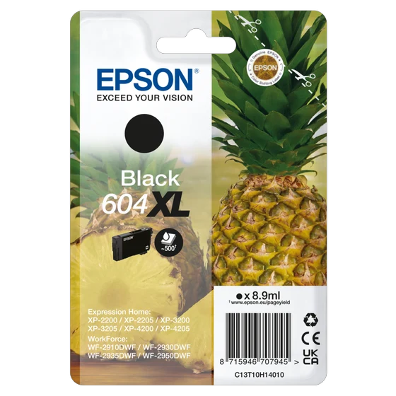 Cartucho Epson 604XL Negro