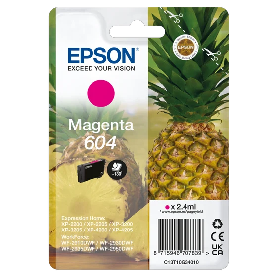 Cartucho Epson 604 Magenta