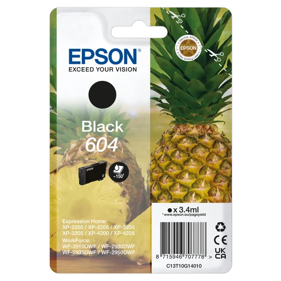 Cartucho Epson 604 Negro