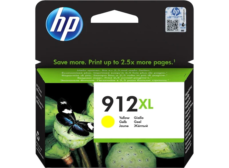 Cartucho HP 912XL Amarillo