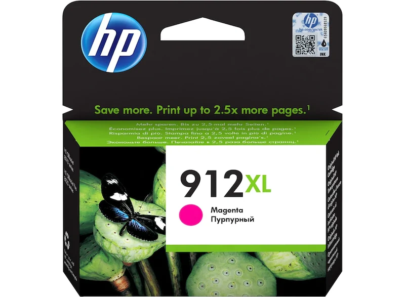 Cartucho HP 912XL magenta