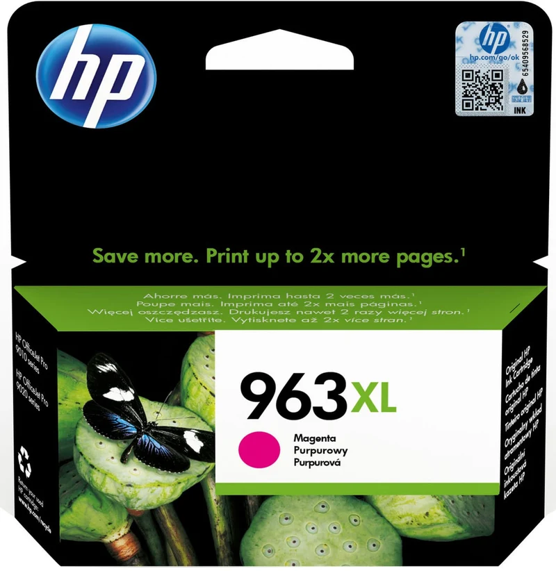 Cartucho HP 963XL Magenta