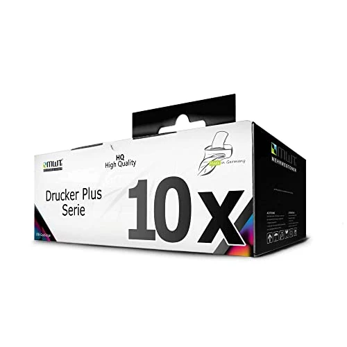 10 cartuchos de tóner reutilizables compatibles con Canon CLI551 – Negro/Cian/Magenta/Amarillo – para Canon Pixma IP 7200 Series, Canon Pixma IP 7240