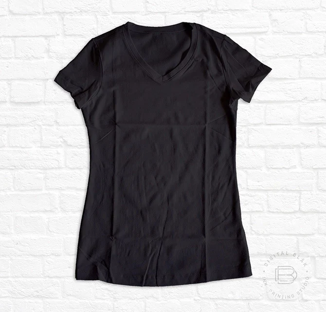 Playera Cuello V Mujer