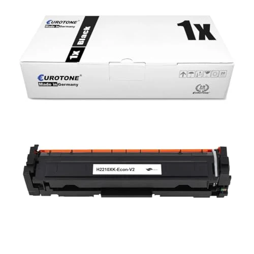 Tóner Eurotone compatible con HP W2211X – Cian – para HP Color LaserJet Pro MFP M 283 cdw, HP Color LaserJet Pro M 255 dw