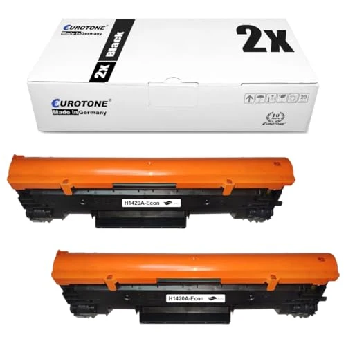 2 cartuchos de tóner Eurotone compatibles con HP M110W – Negro – para M140W, M139W