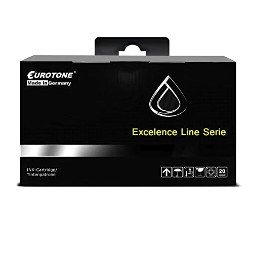 Cartucho de tinta Eurotone compatible con Canon 24BK – Negro – para Brother Mini 19 Biz-SL, Brother DCP-J 1200 DW