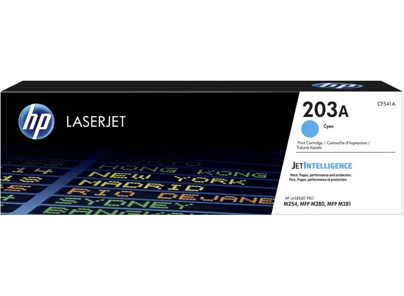 Toner HP 203A cian