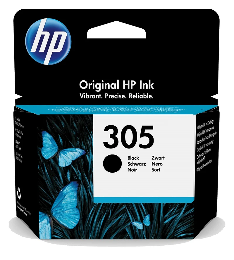 Cartucho HP 305 negro