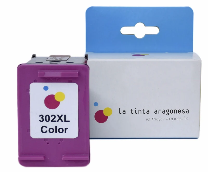 Cartucho HP 302XL color reciclado