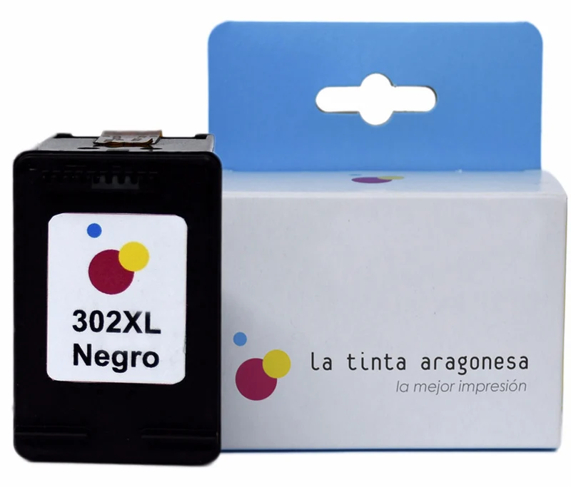 Cartucho HP 302XL negro reciclado