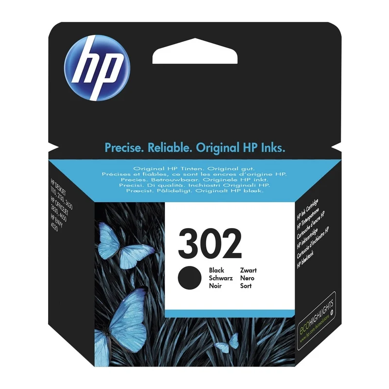Cartucho HP 302 negro