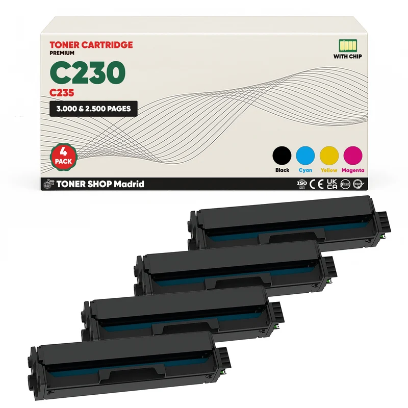 BDink Tóner Compatible Xerox C230 C235 CMYK