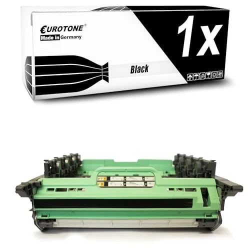 Unidad de batería compatible con Eurotone para Brother 130CL – Negra – para Brother DCP-9040 CN, Brother DCP-9042 CDN