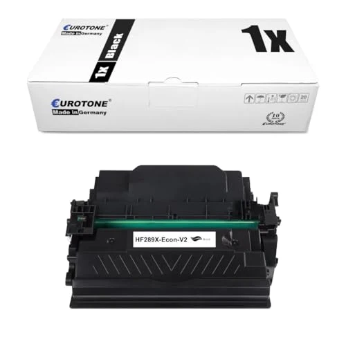 Chip Eurotone compatible con HP CF289X – Negro – para HP LaserJet Enterprise Flow MFP M 528 c, HP LaserJet Enterprise Flow MFP M 528 Series