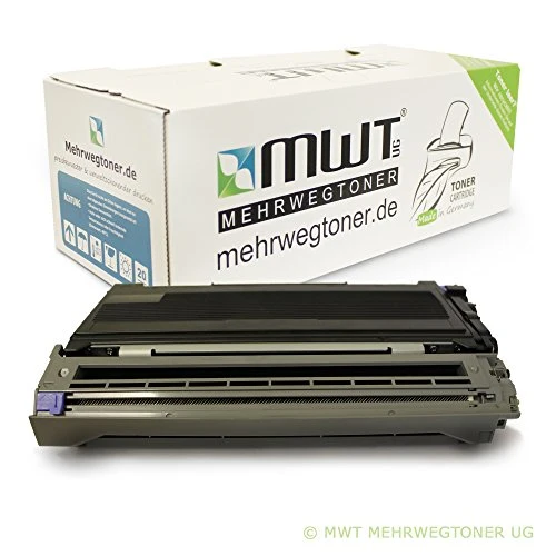 Unidad de tambor de tóner reutilizable para Brother DR-2200 – Negro – para Brother DCP-7055, Brother DCP-7055 W