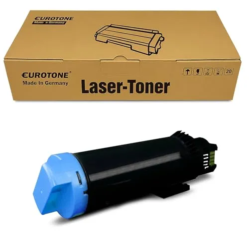 Tóner Eurotone compatible con Xerox 106R03690 – Cian – para Xerox Phaser 6510 DN, Xerox Phaser 6510 DNI