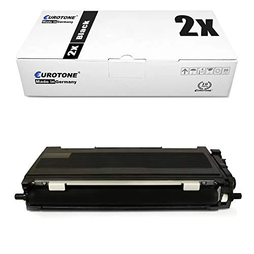 2 cartuchos de tóner Eurotone compatibles con Brother L5510DW – Negro – para 3600XL, MFC-L5710DW