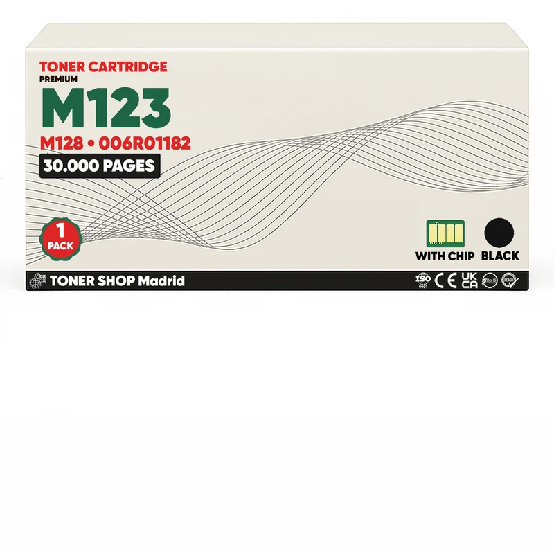BDink Cartucho Tóner Compatible Xerox WorkCentre M123/M128 Negro